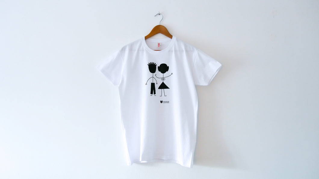 T-shirt linha Black & White Homem