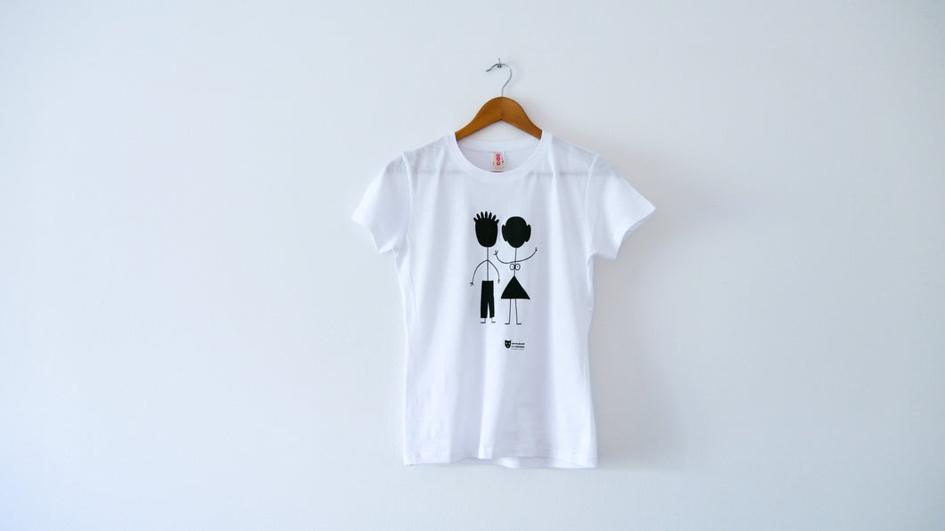 T-shirt linha Black & White Senhora
